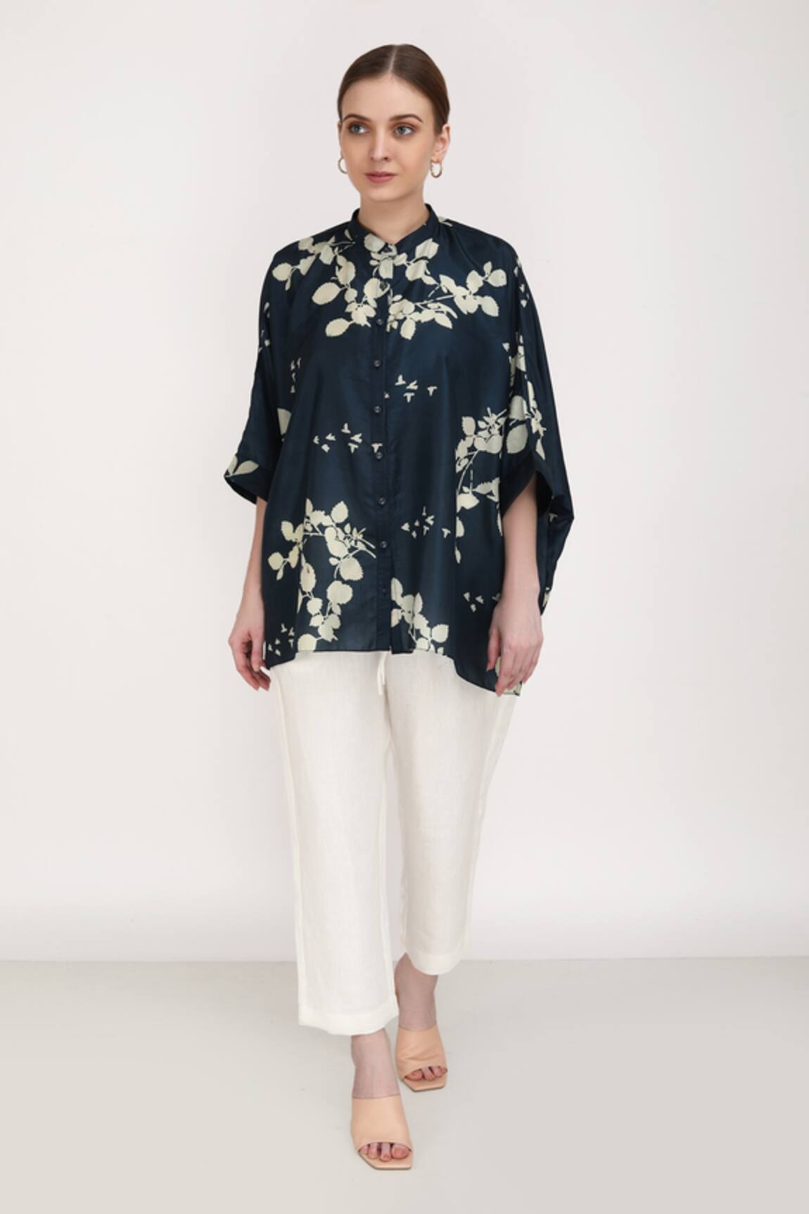 Arcvsh By Pallavi Singh Petal Print Shirt & Pant Set 