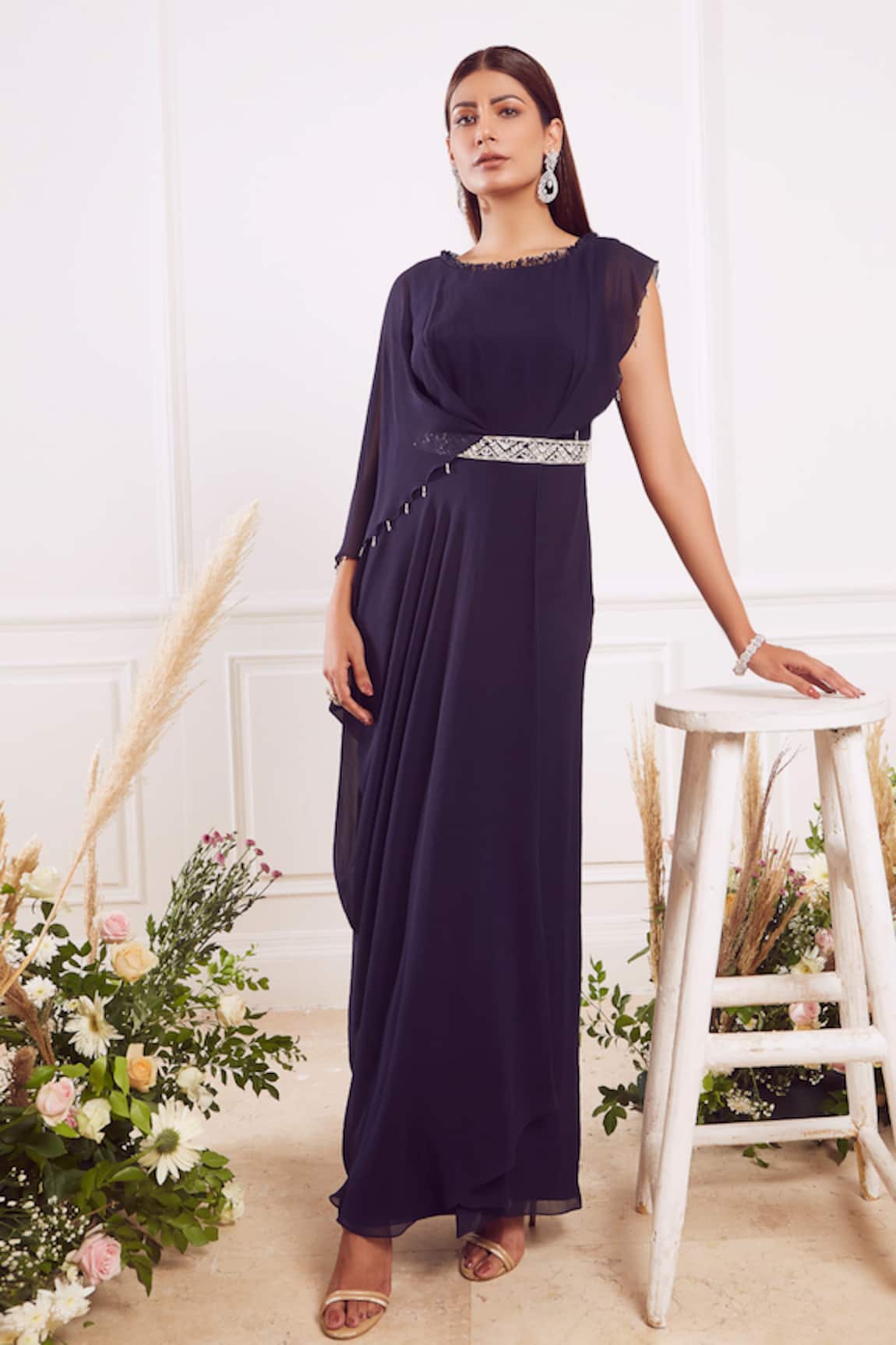 Seema Thukral Draped Gown