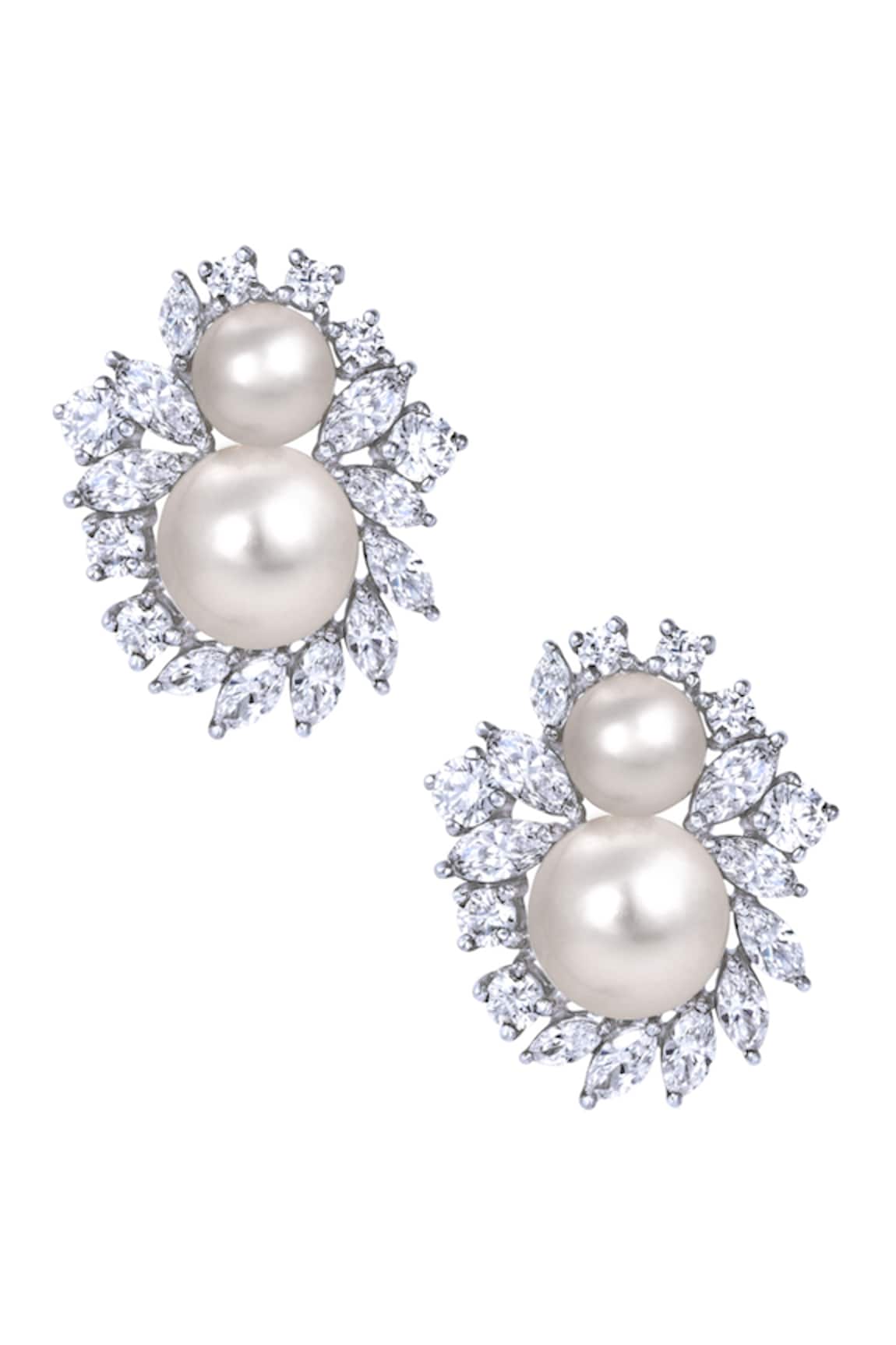 DIOSA PARIS JEWELLERY Swarovski Zirconia Studs 