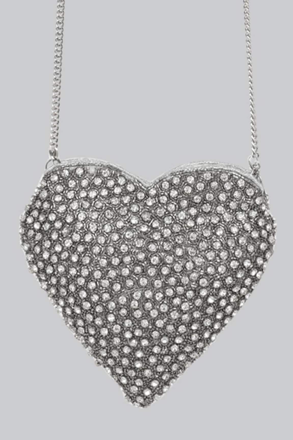 Ornatte The Lola Heart Clutch