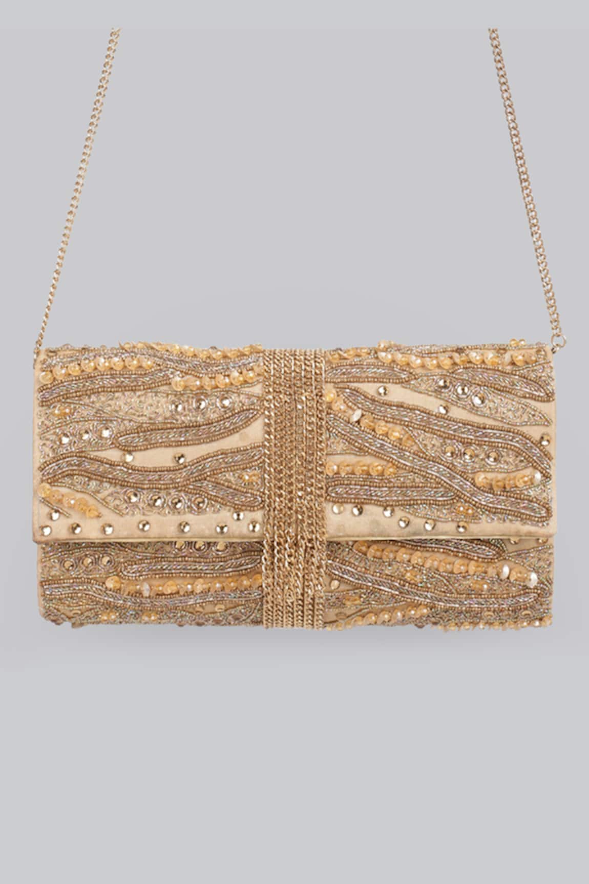Ornatte The Dona Embroidered Clutch