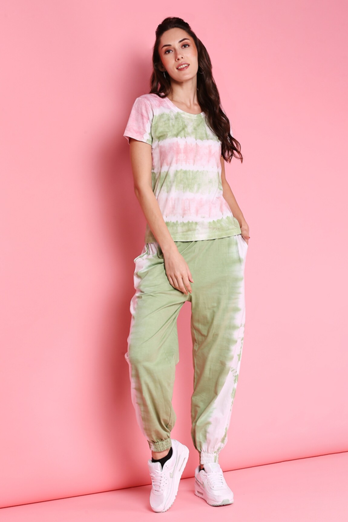 Tuna London - {Tuna Active} Cotton Printed T-Shirt & Pant Set