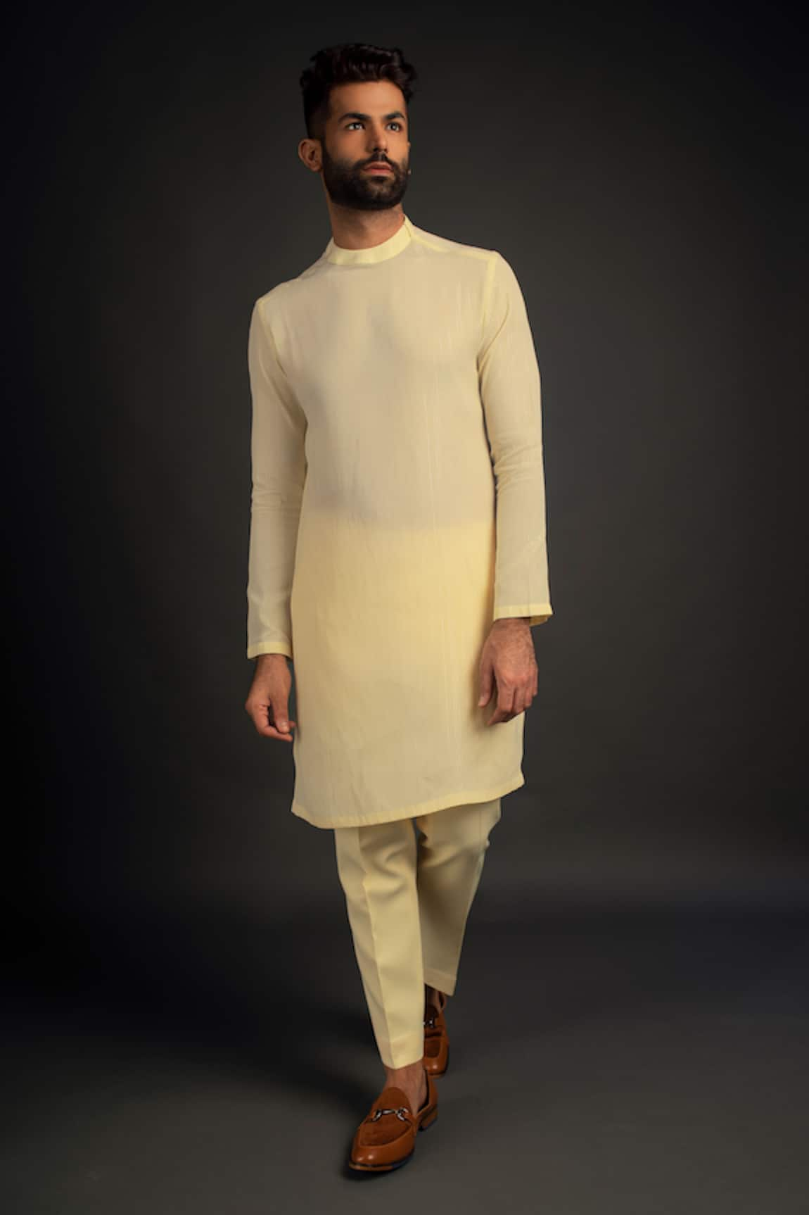 Prima Czar Striped Kurta Set