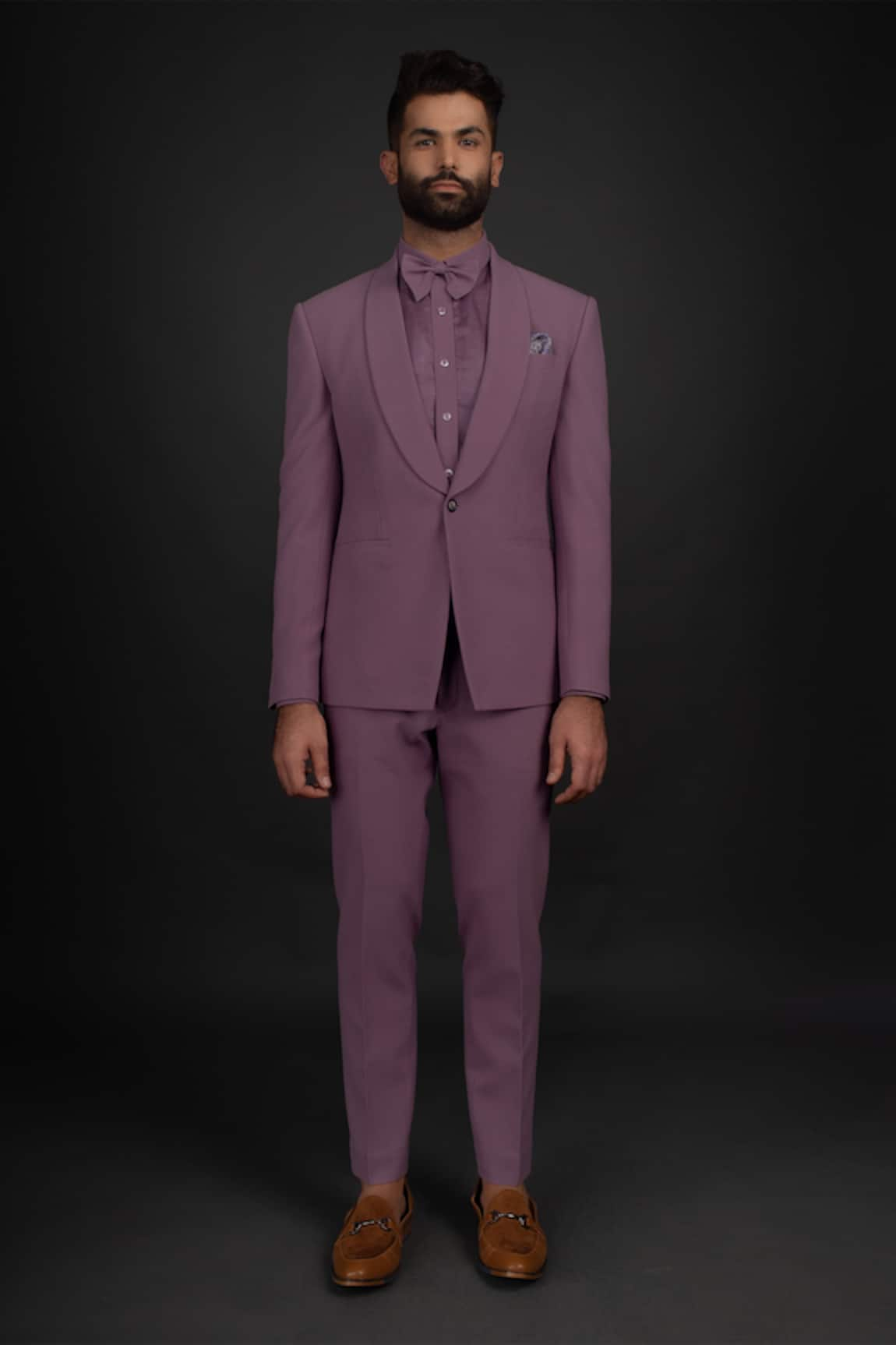 Prima Czar Shawl Lapel Suit & Pant Set