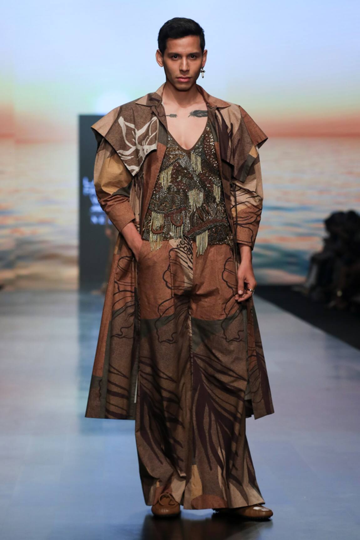 Nikita Mhaisalkar African Baroque Embroidered T-Shirt 
