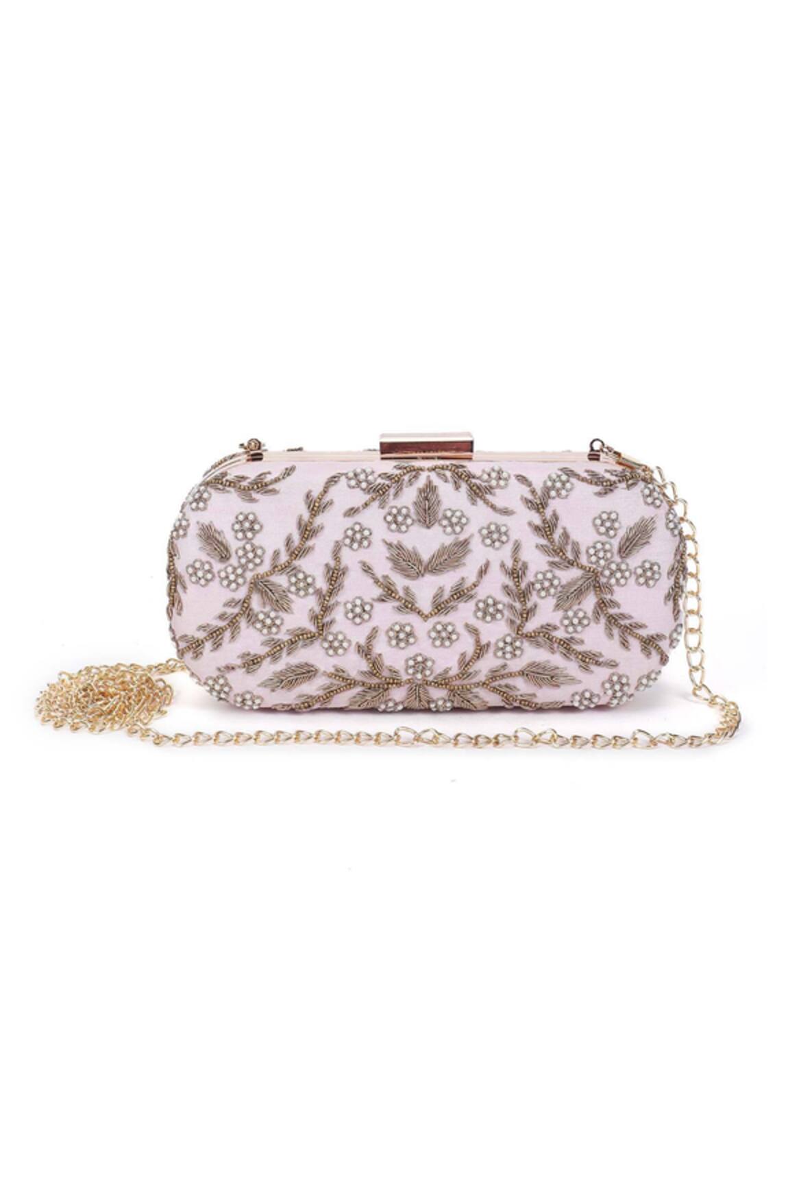 The Purple Sack Symmetric Clutch With Sling 