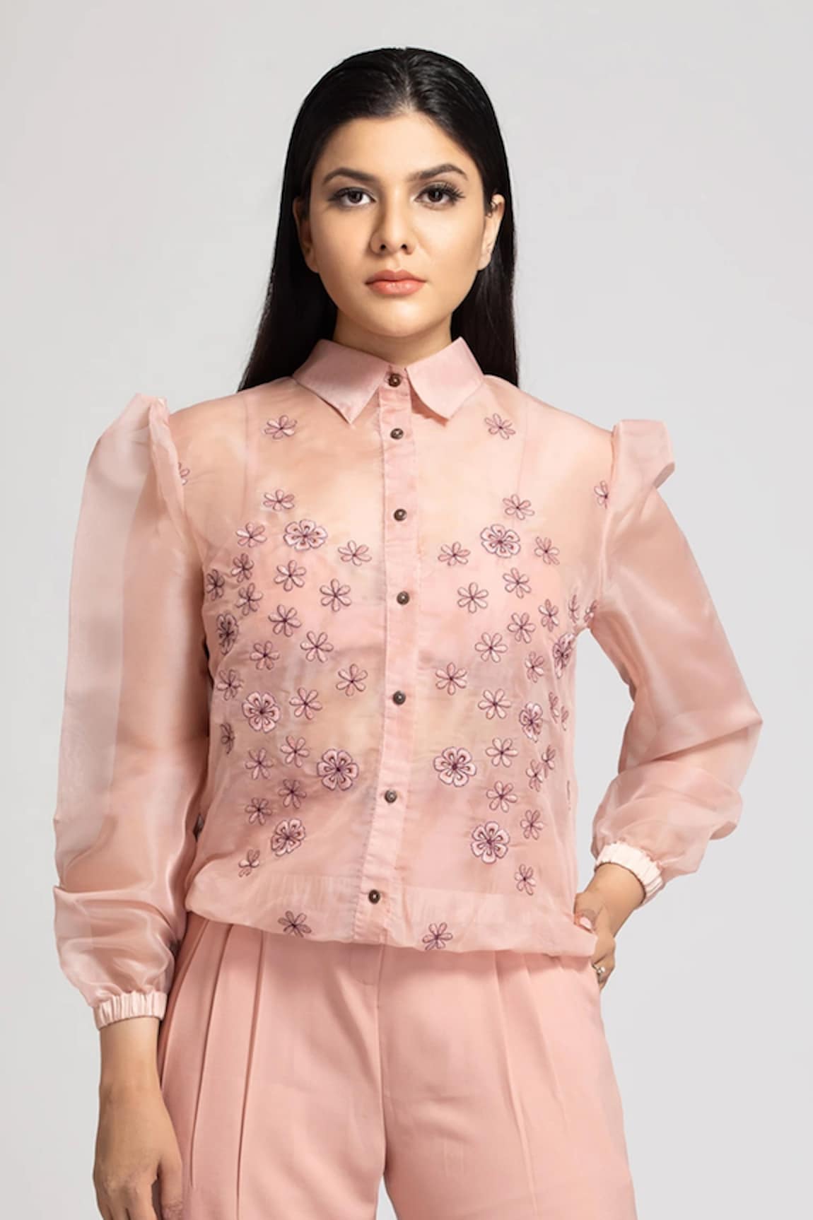 S & V Designs Organza Shirt