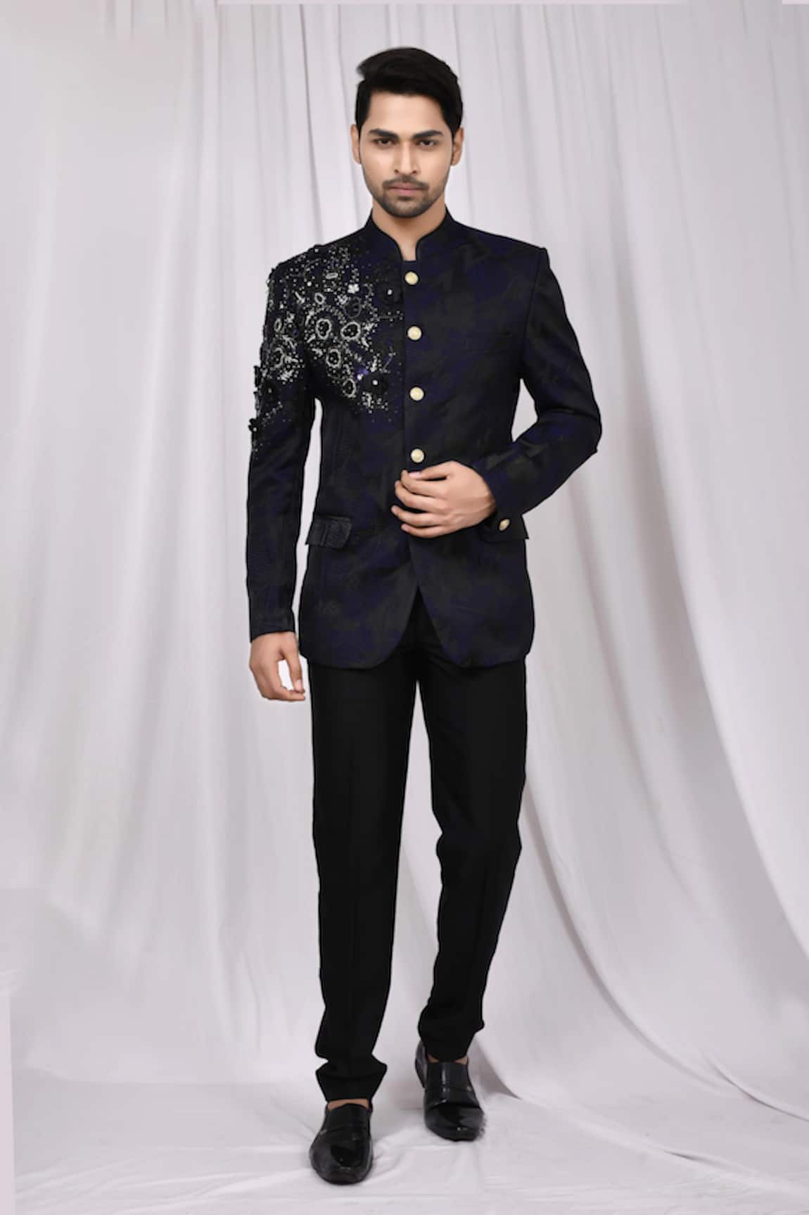 Arihant Rai Sinha Textured Suit & Pant Set