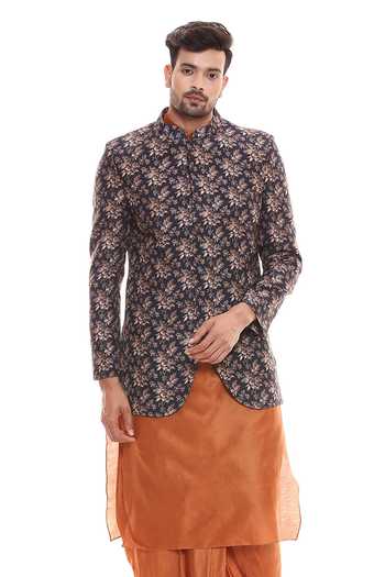 Soup By Sougat Paul Printed Bundi & Kurta Set 