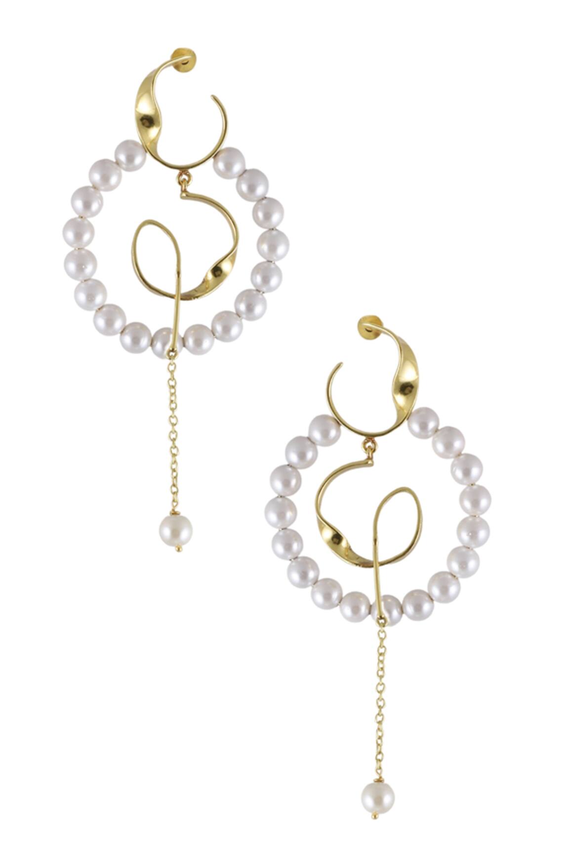 Varnika Arora Purl Handcrafted Danglers 