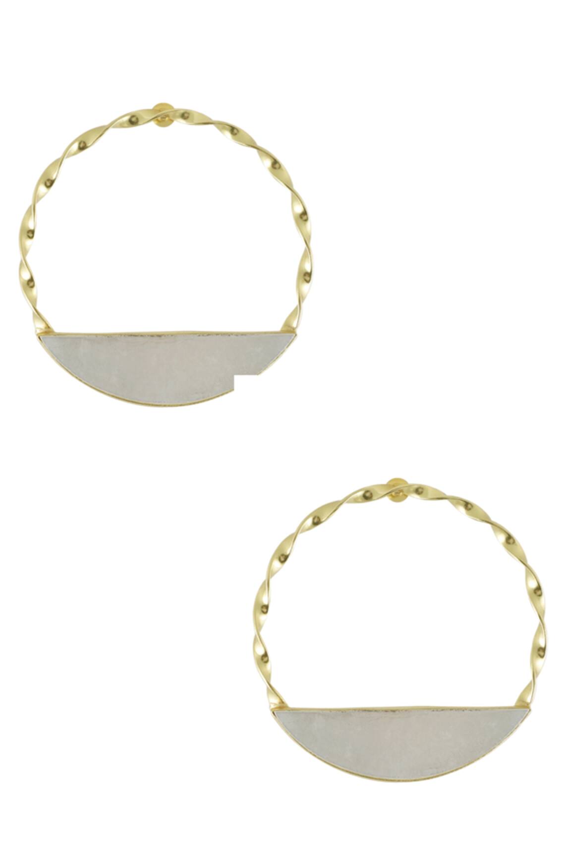 Varnika Arora Diana Handcrafted Hoops 