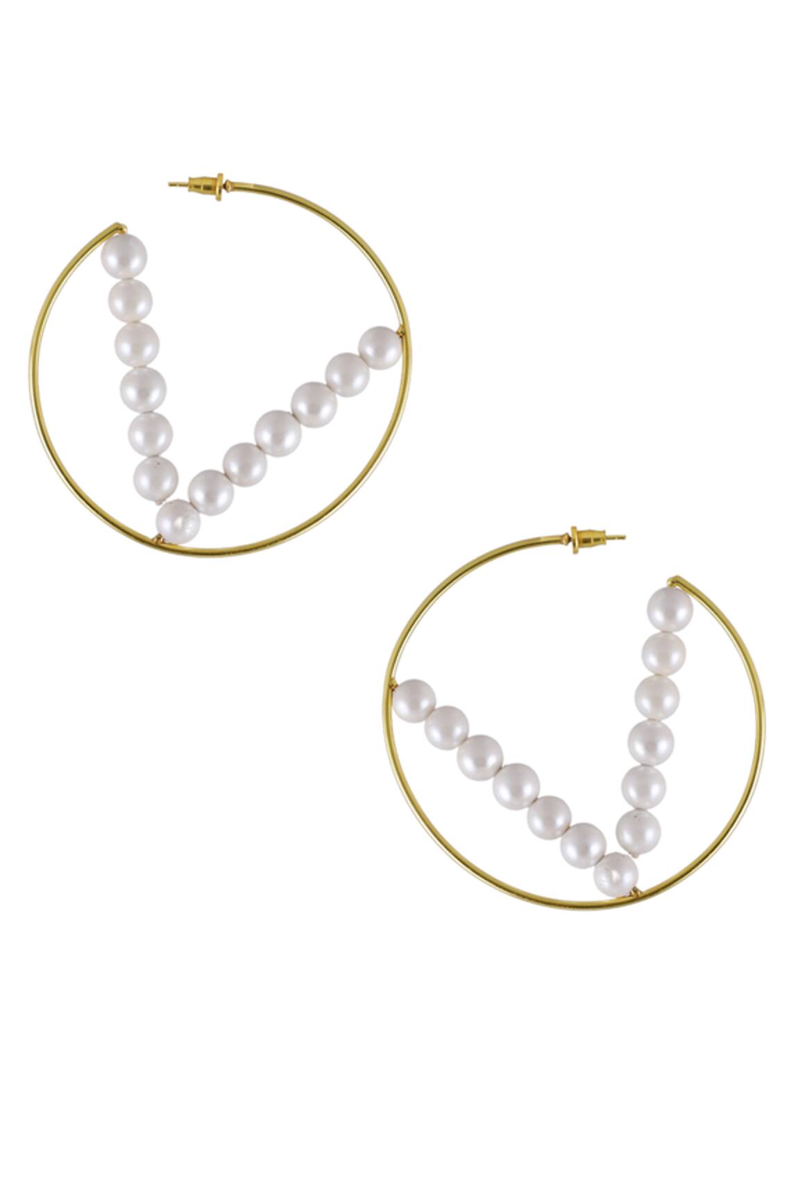 Varnika Arora Luna Handcrafted Hoops 