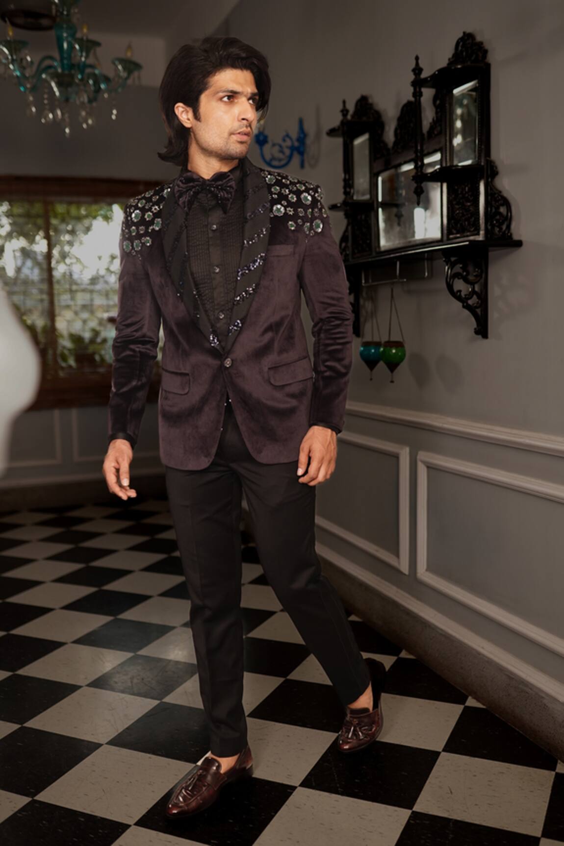Yajy By Aditya Jain Artha Tuxedo Set 