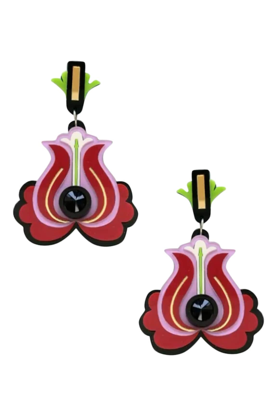 The YV Brand by Yashvi Vanani The Blooming Cala Dangler Earrings