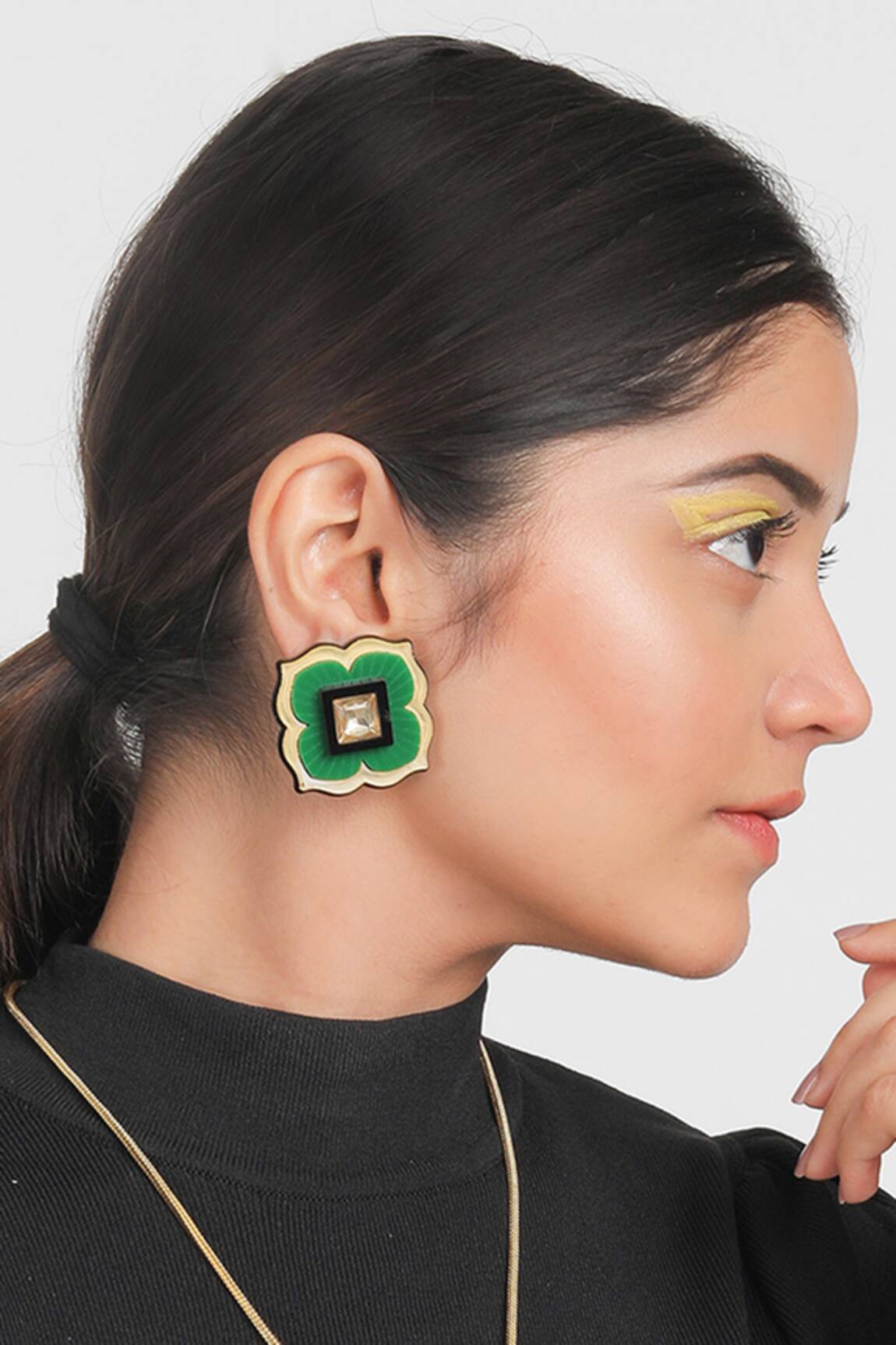 The YV Brand by Yashvi Vanani The Brookcress Stud Earrings