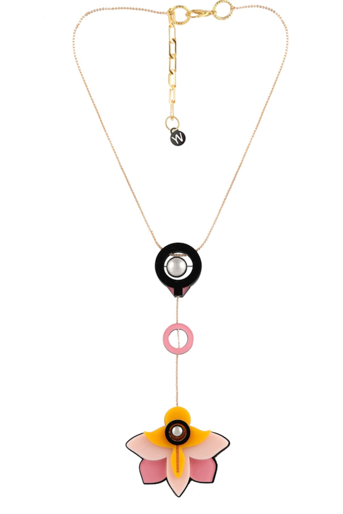 The YV Brand by Yashvi Vanani The Daffodil Pendant Necklace