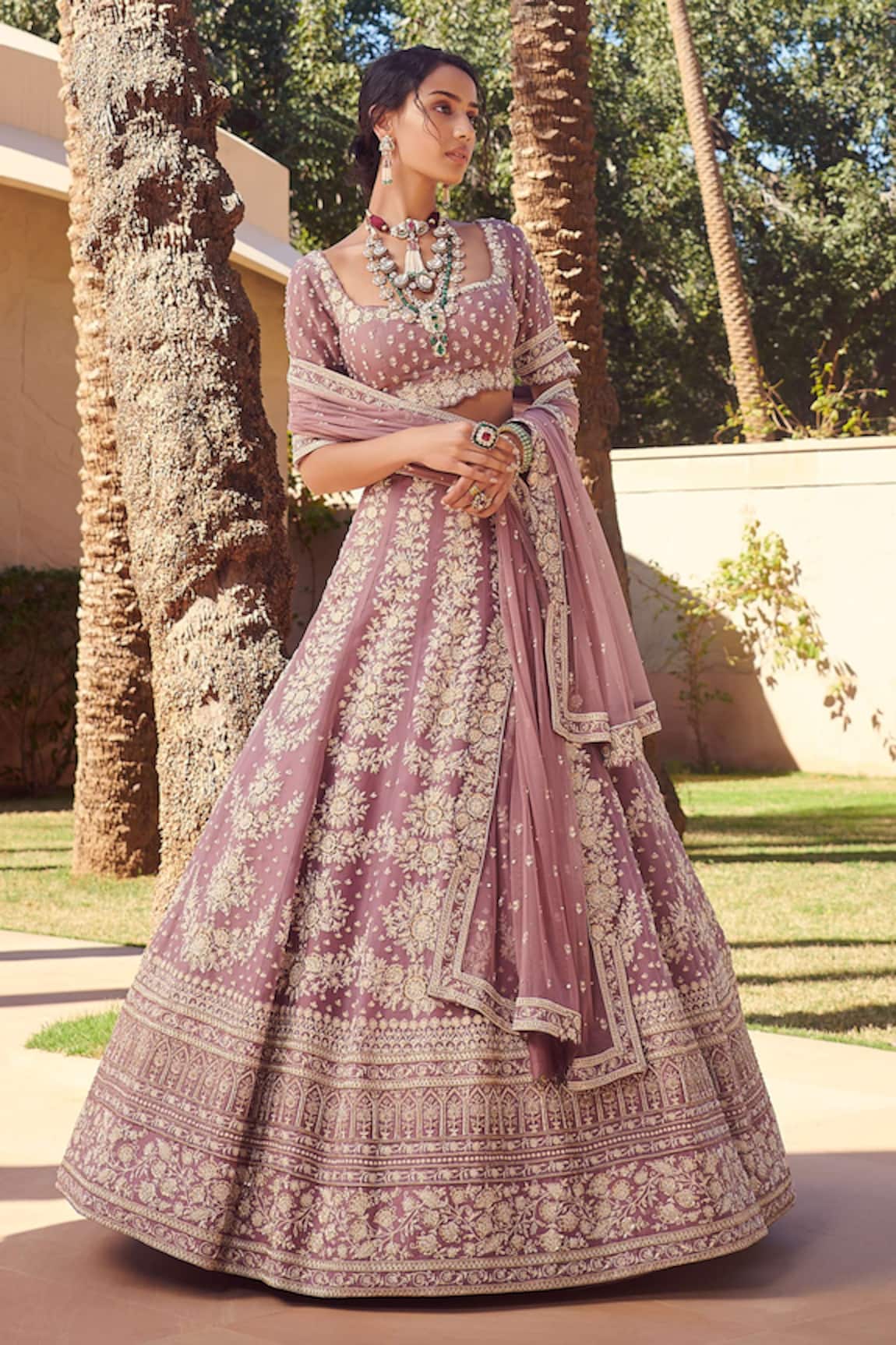Sahil Kochhar Zara Aari Bridal Lehenga Set