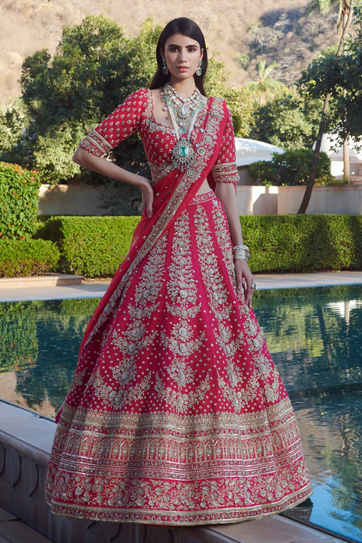 Sahil Kochhar Zara Bridal Lehenga Set