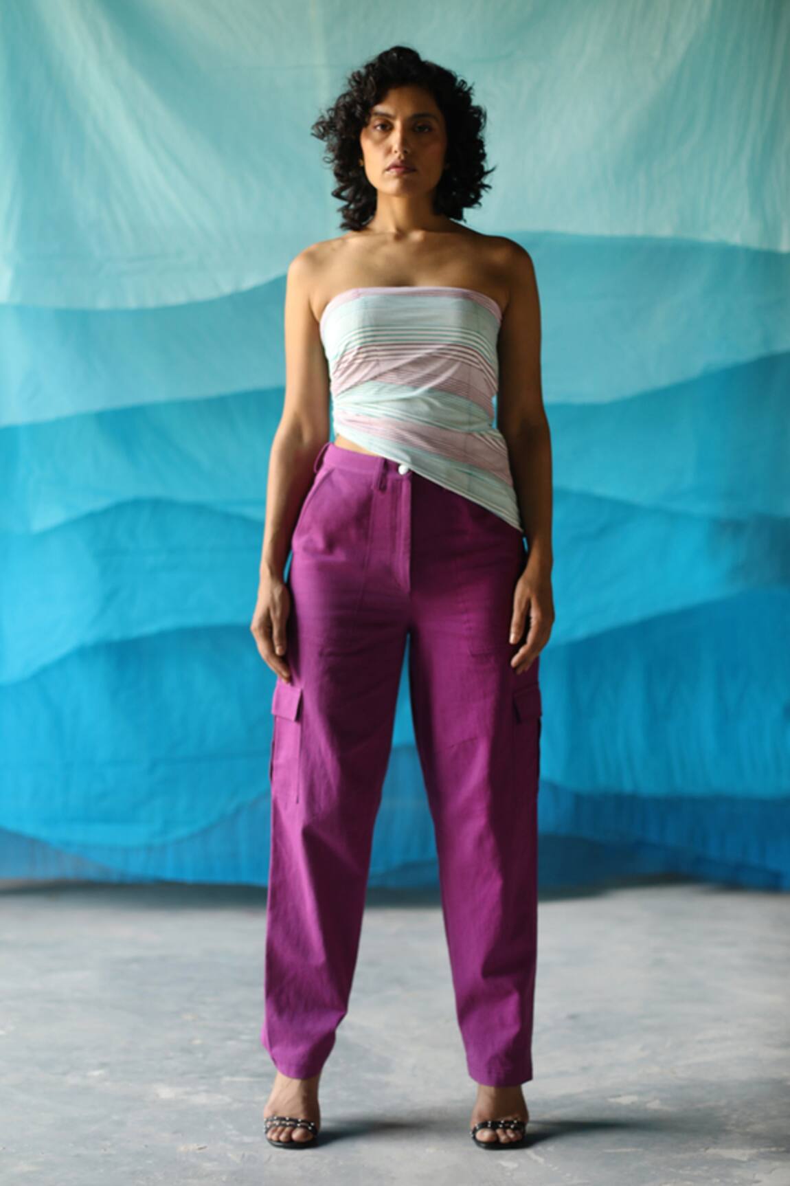 Zwaan Strapless Top & Pant Set