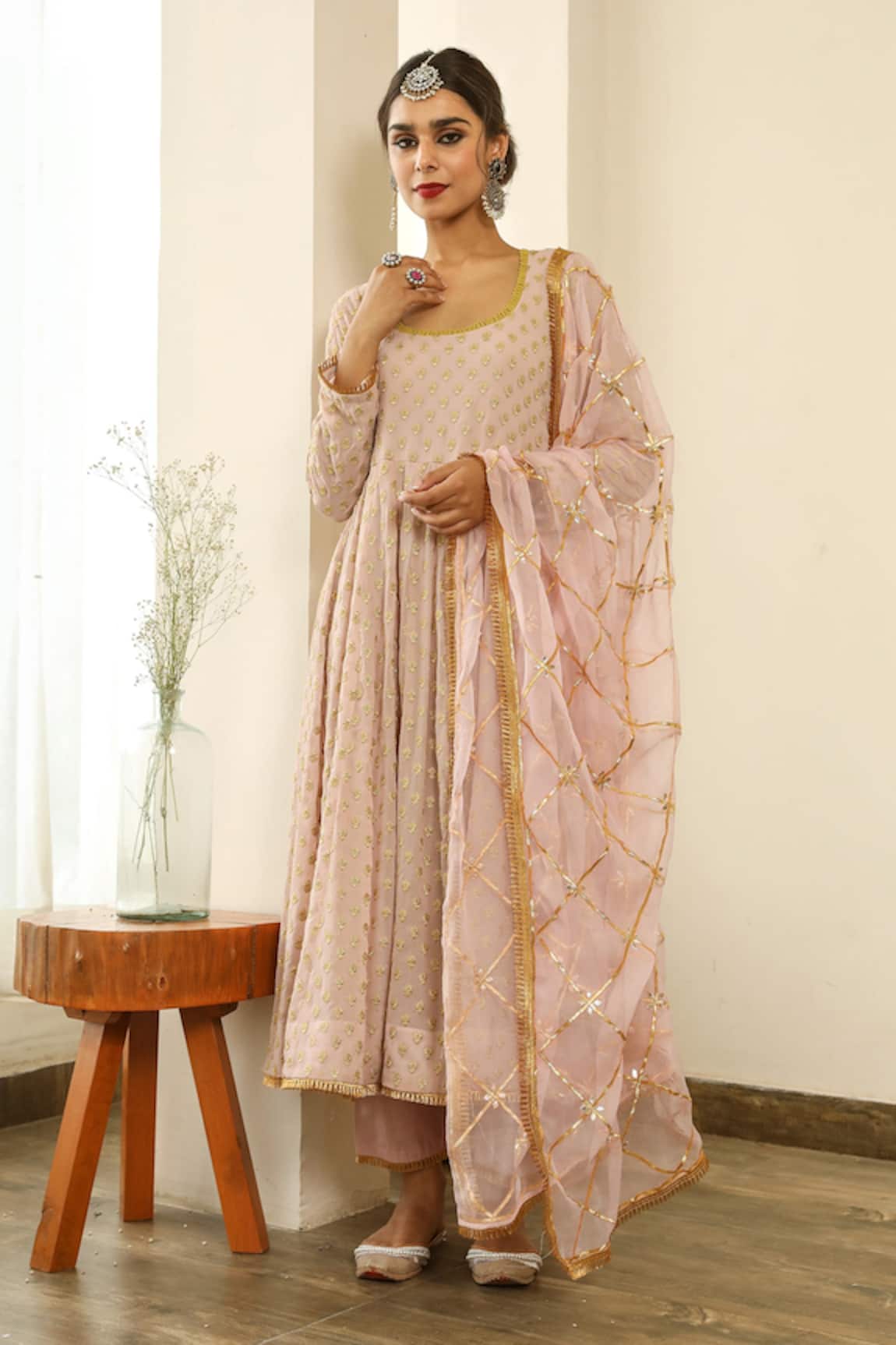 Gulabo Jaipur Zuri Embroidered Anarkali Set