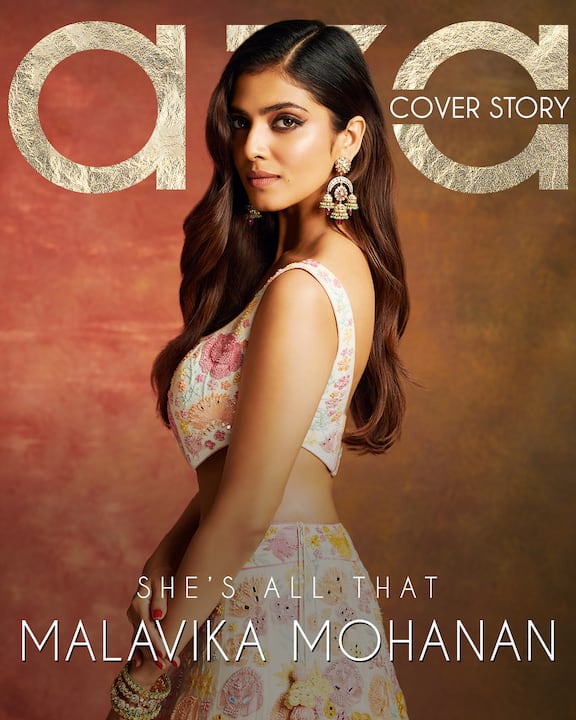Malavika_Mohanan_in_Aza_Designer_Lehengas_for_Cover_Story