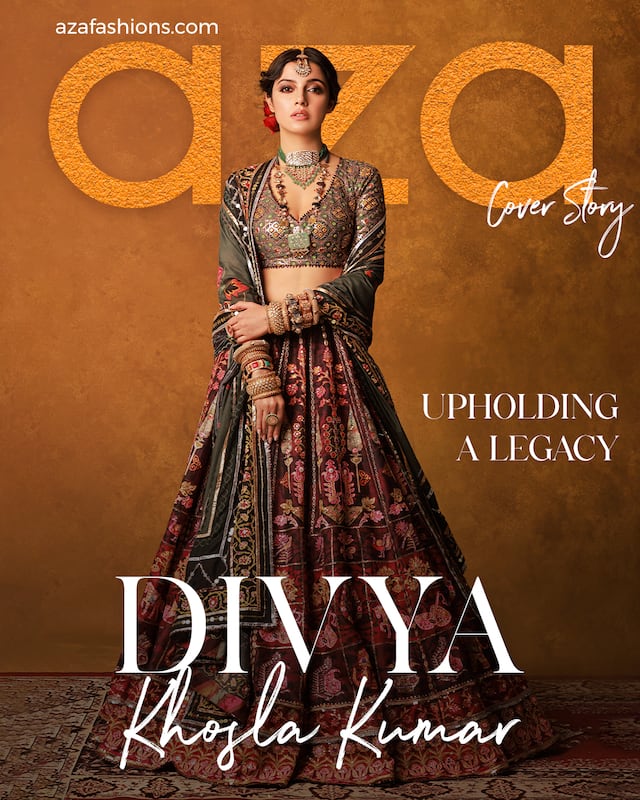 Divya_Khosla_Kumar_in_Aza_Designer_Lehenga_for_Cover_Story