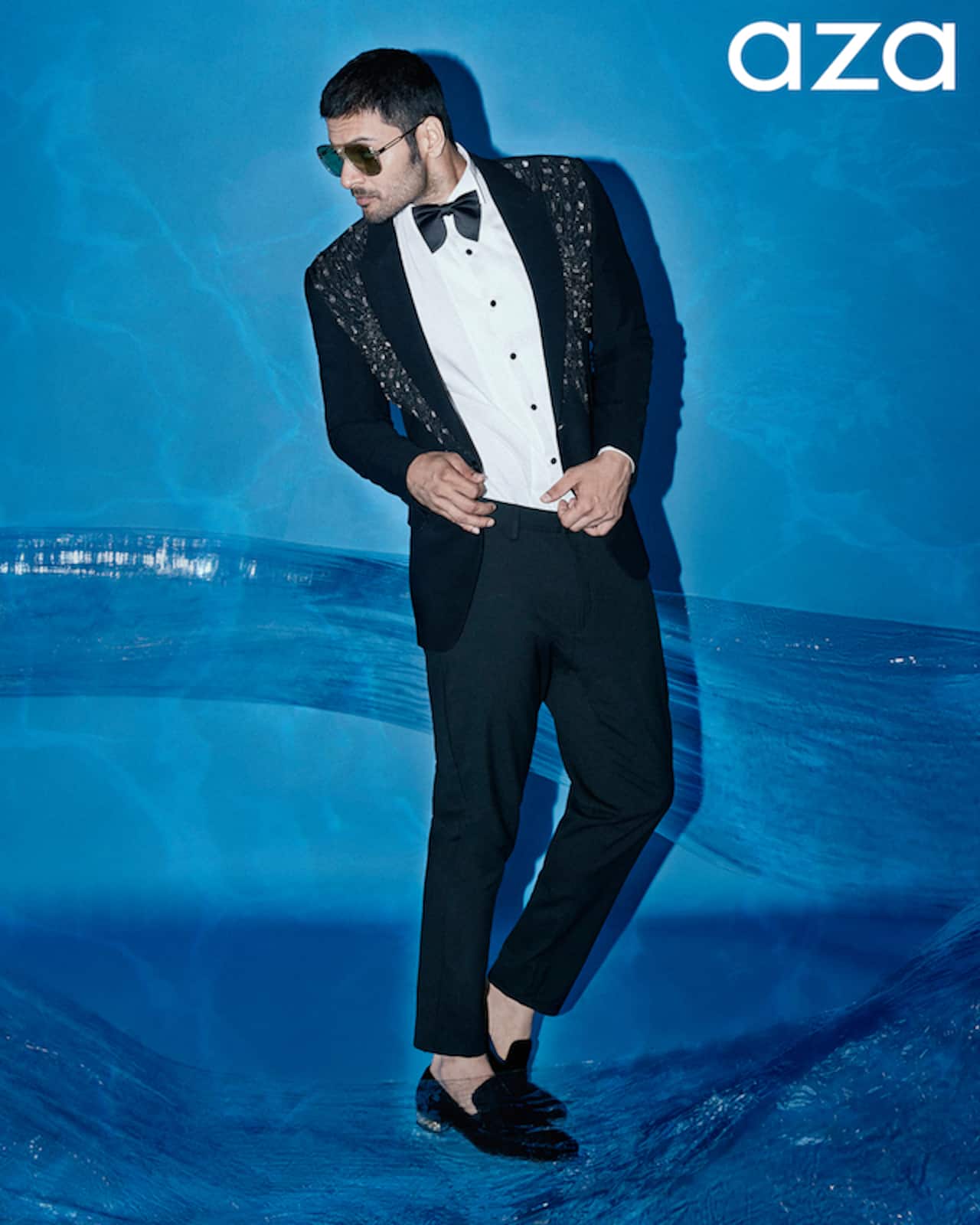 Ali_Fazal_in_Black_tuxedo_with_bead_sequins_&_zardozi_embellishments_with_flat-front_trousers