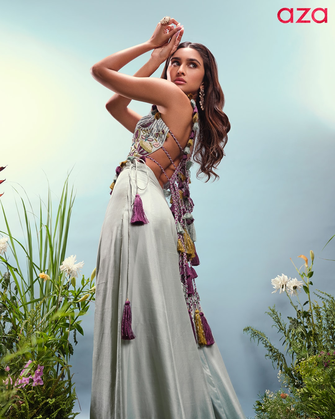 Alaviaa Jaaferi in Payal Singhal Outfit