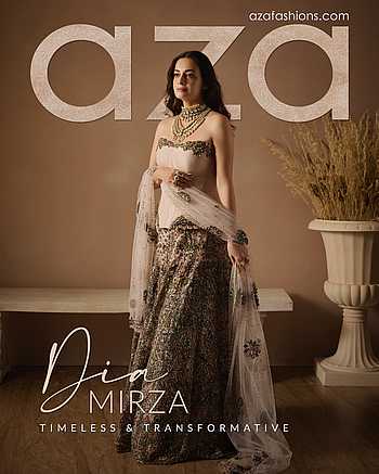 Dia Mirza - Aza Fashions Magazine