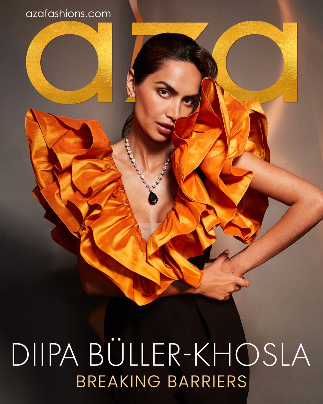 Shilpa Shetty Open Boobs - Diipa BÃ¼ller-Khosla Aza Cover Story | Read Exclusive Celebrity Cover  Stories at Aza Fashions