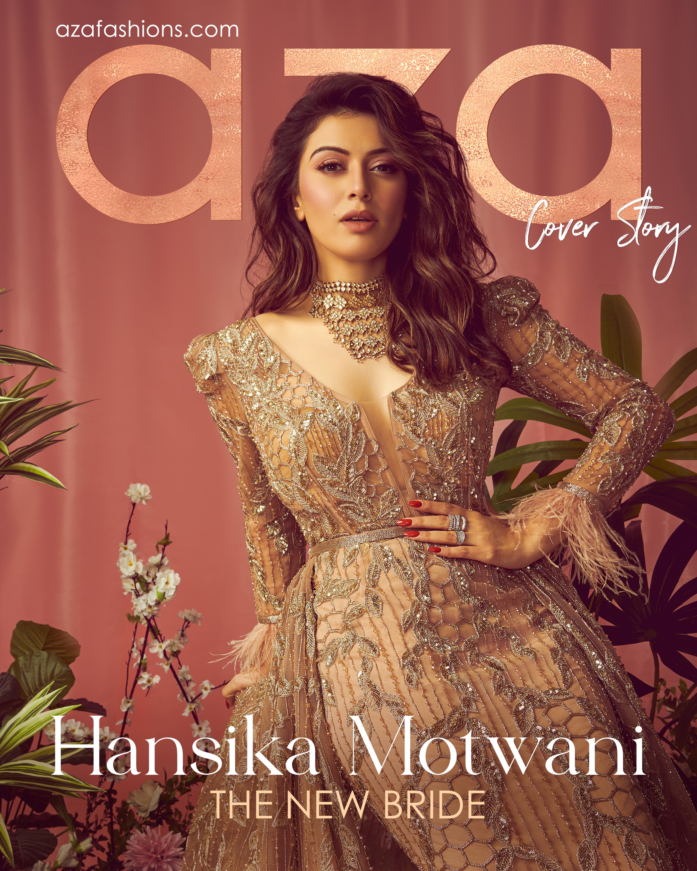 Hansika Motwani - Aza Fashions Magazine