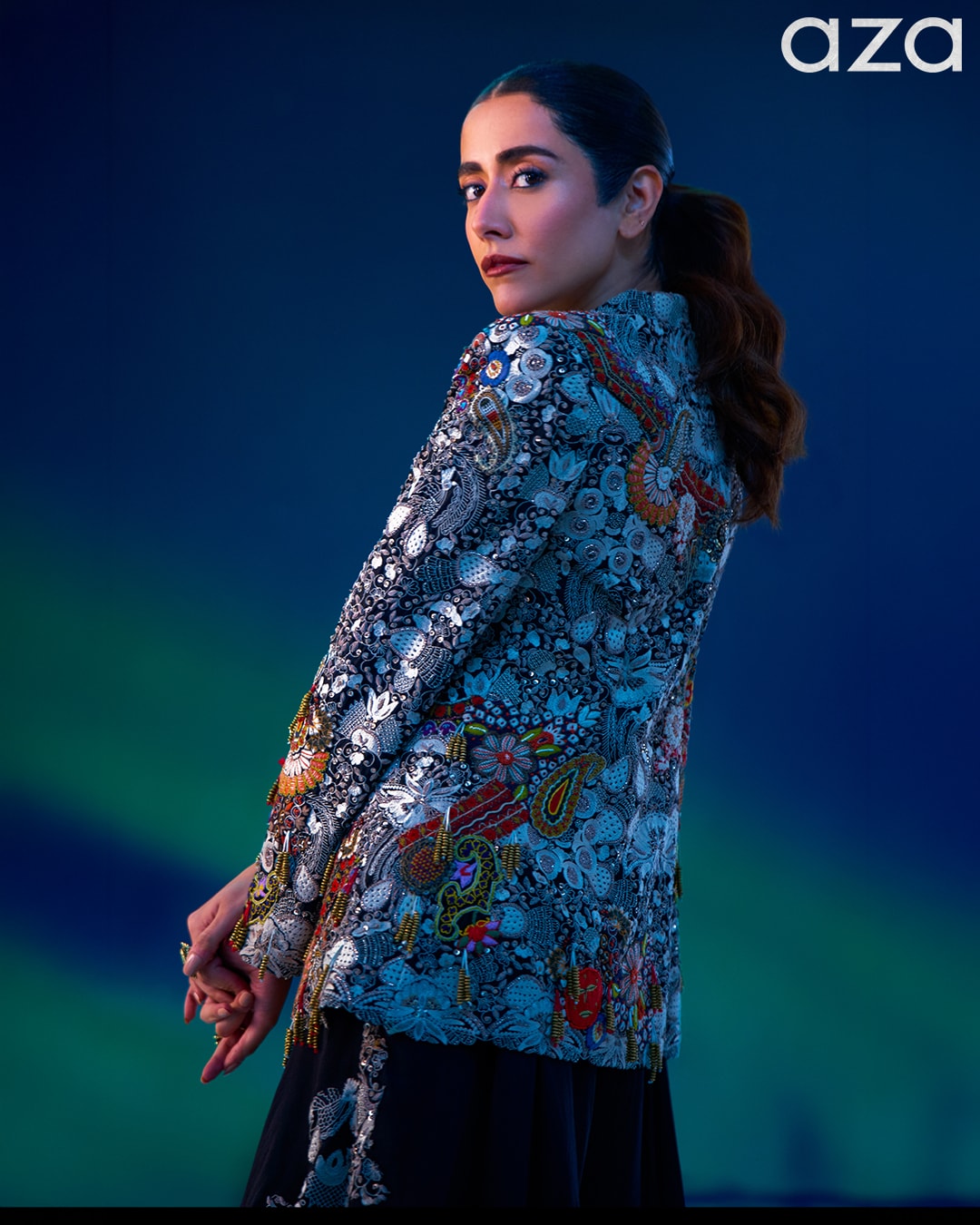 Jonita in Anamika Khanna