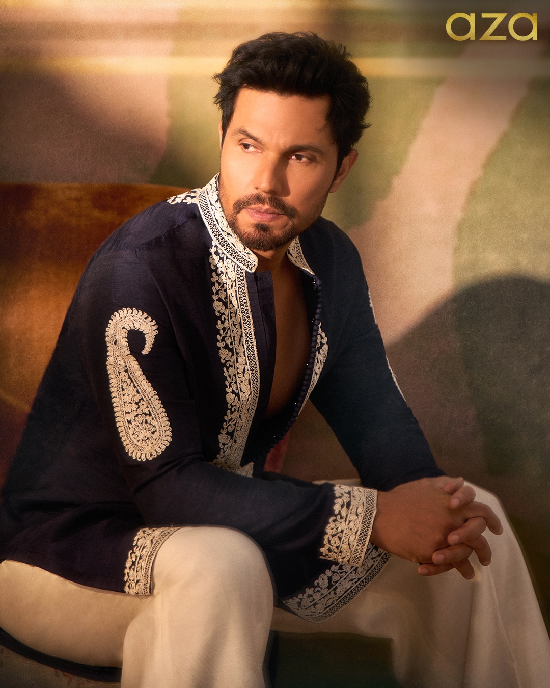 Randeep Hooda in Aariyana Couture