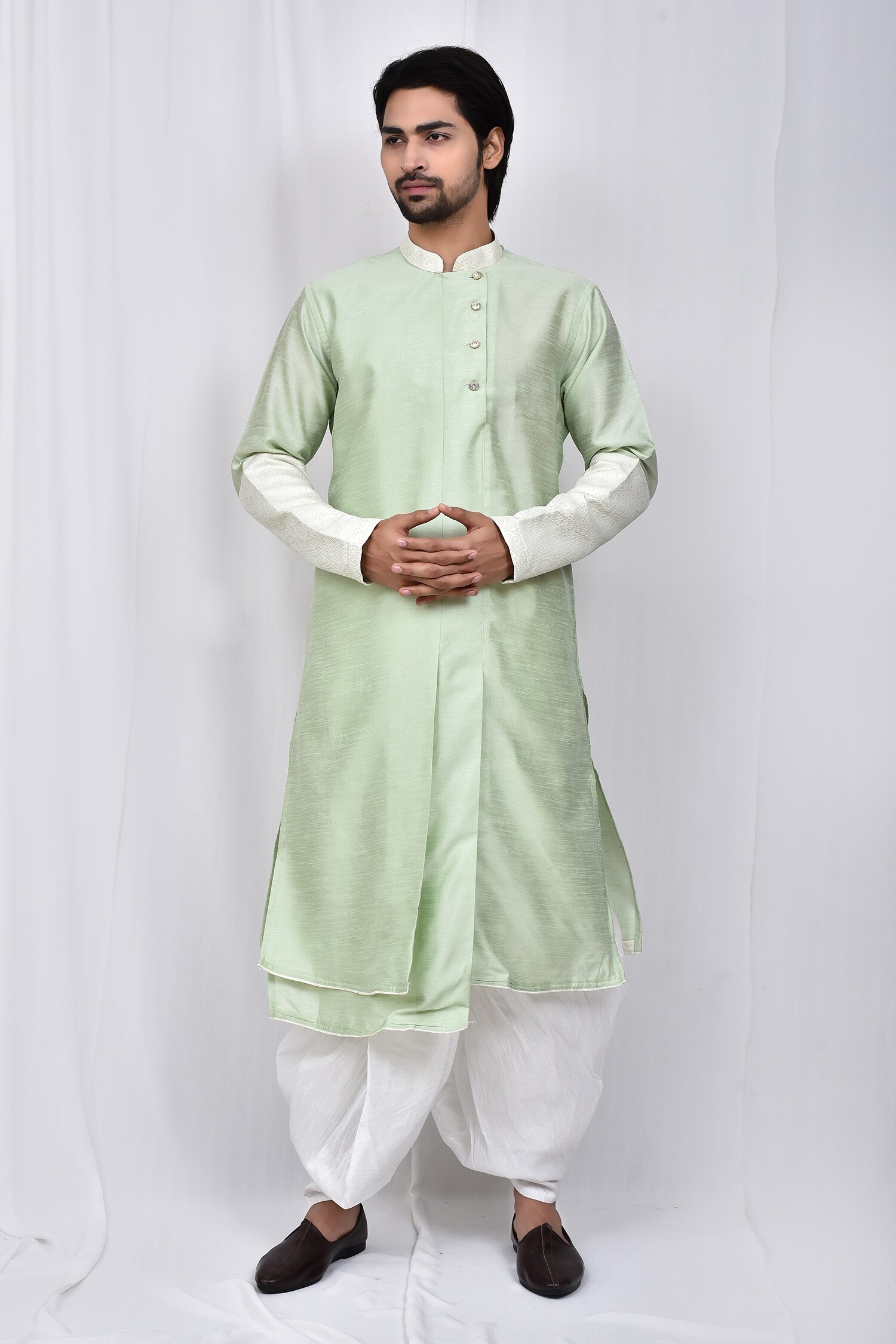 dhoti salwar and crop top