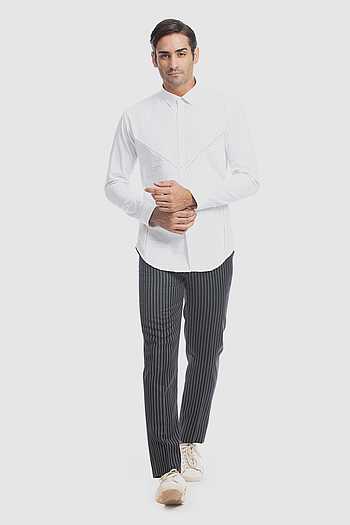 [WW33896] Rohit Gandhi & Rahul Khanna | Cropped Pants