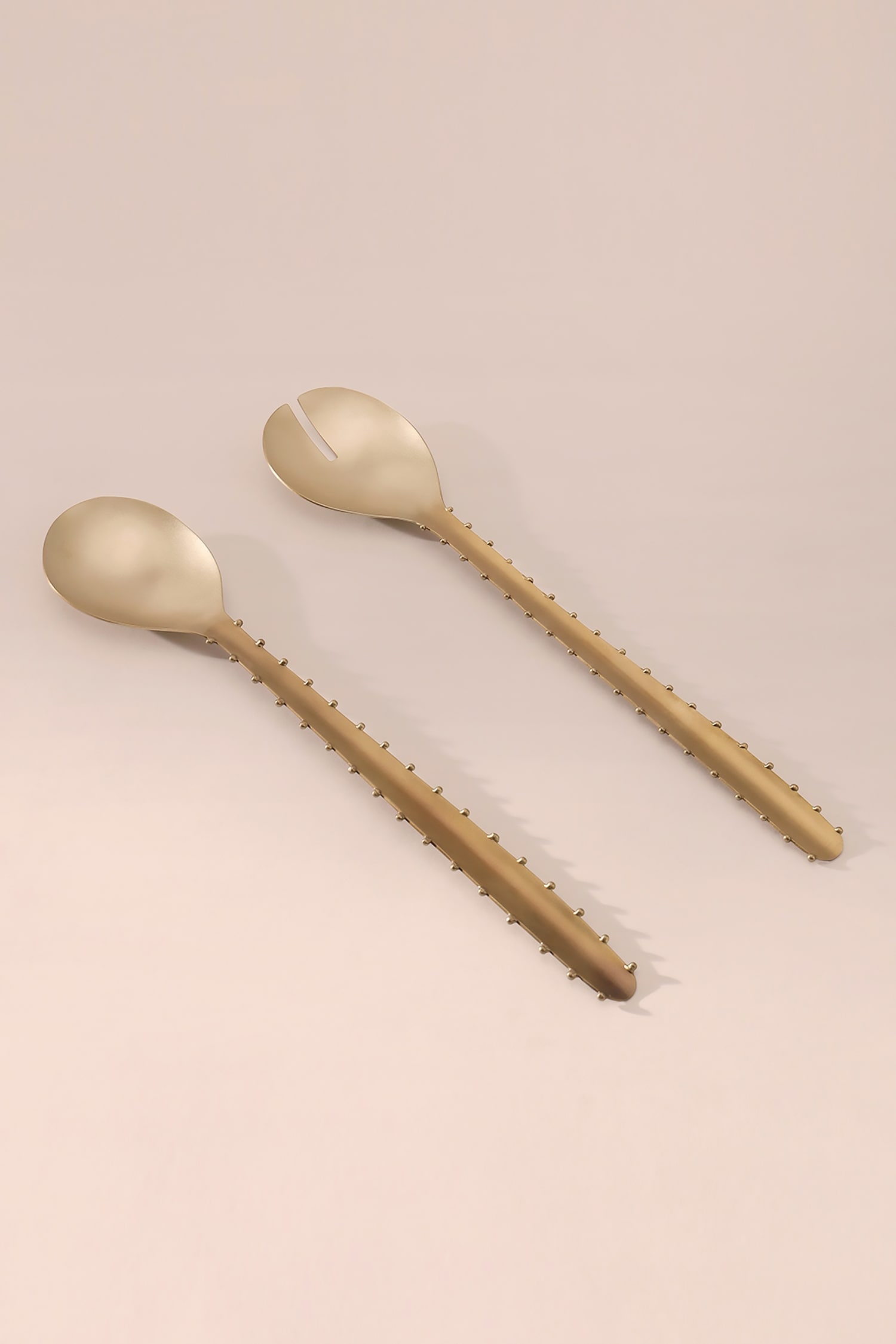 Buy Table Manners Barrel Cactus Serving Spoons Set Online Aza Fashions