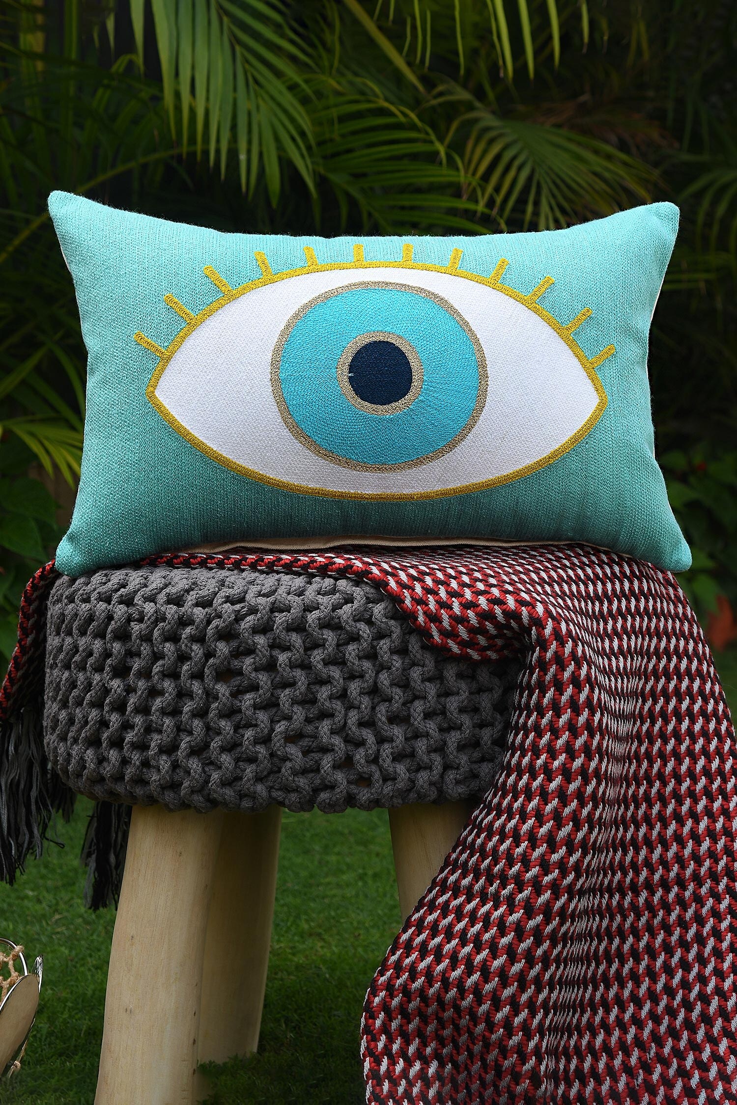 buy-amoli-concepts-evil-eye-design-embroidered-cushion-cover-online