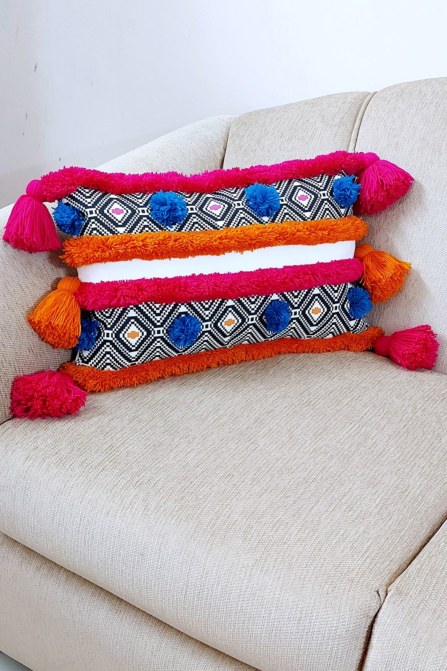 Buy Throwpillow Boho Rectangular Cushion Cover Online Aza Fashions