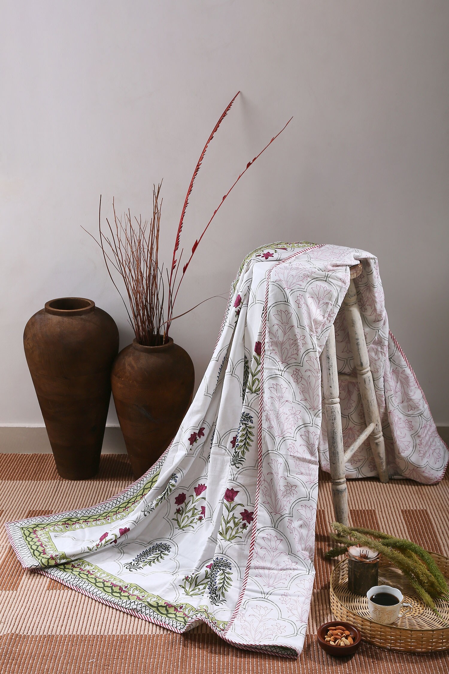 Buy Amoli Concepts Printed Reversible Single Dohar Online Aza Fashions