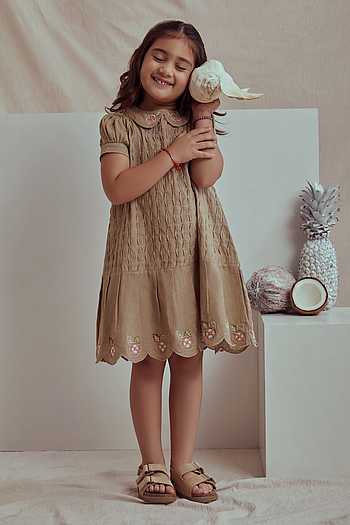 The Loya Girl Dress - Ecru