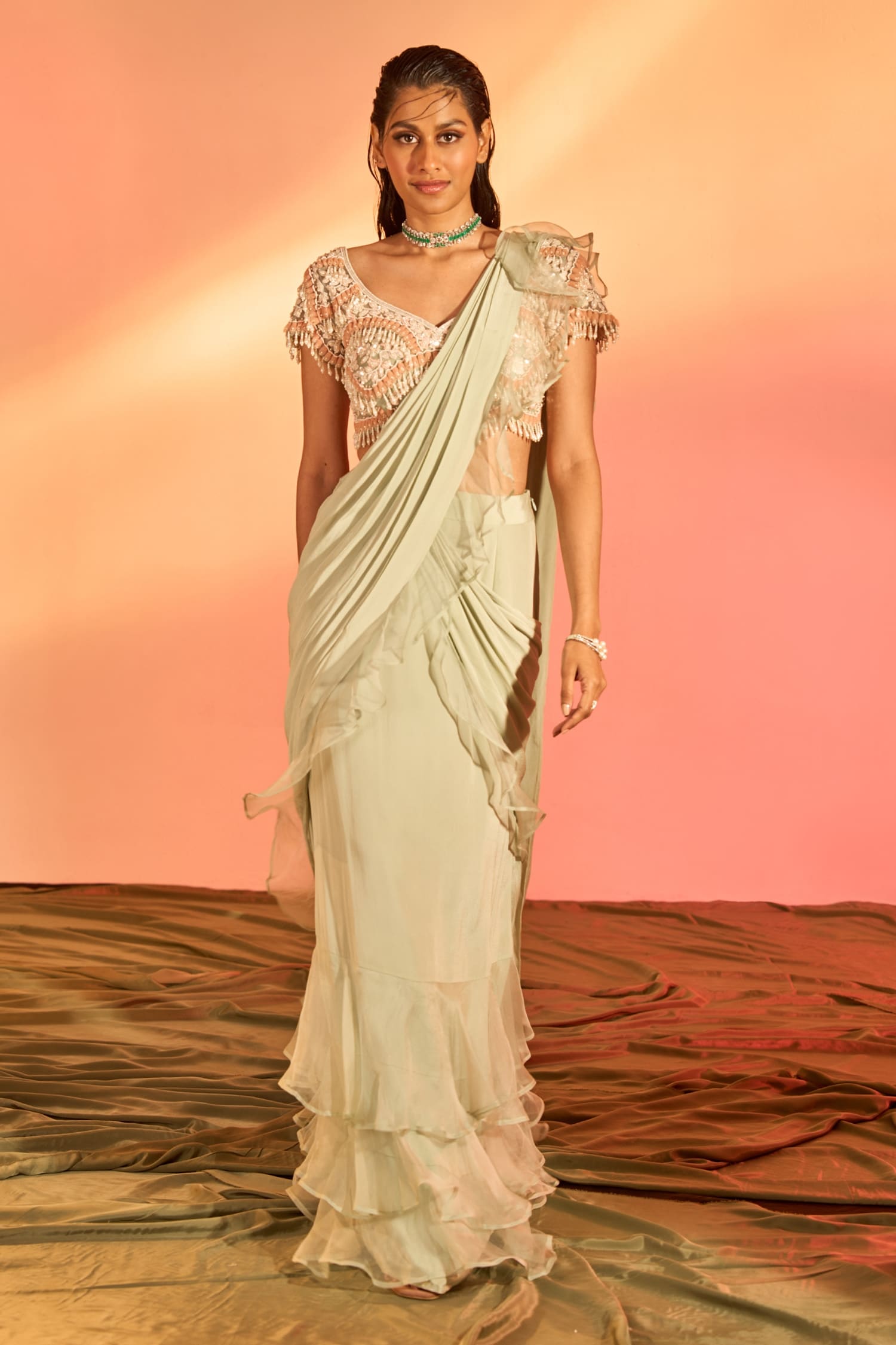 New Age Sarees | Designer Womenswear Collections at Aza Fashions