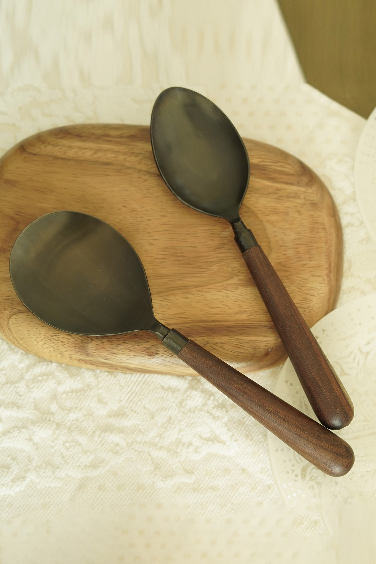 Buy COURTYARD Corjuem Serving Ladles Set Online Aza Fashions