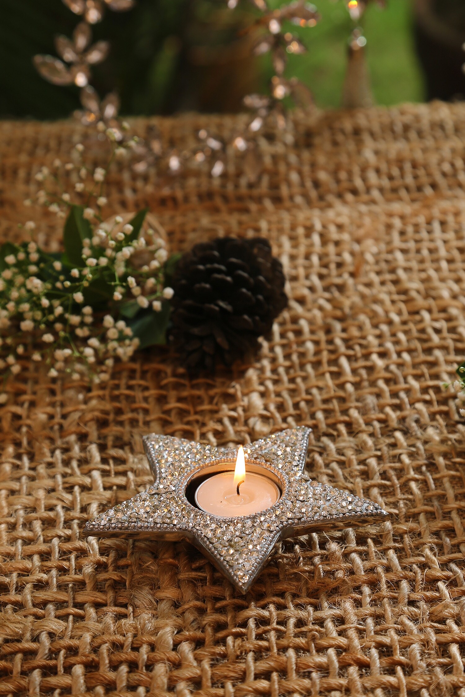 Buy Amoli Concepts Star Shaped Candle Holder Online Aza Fashions