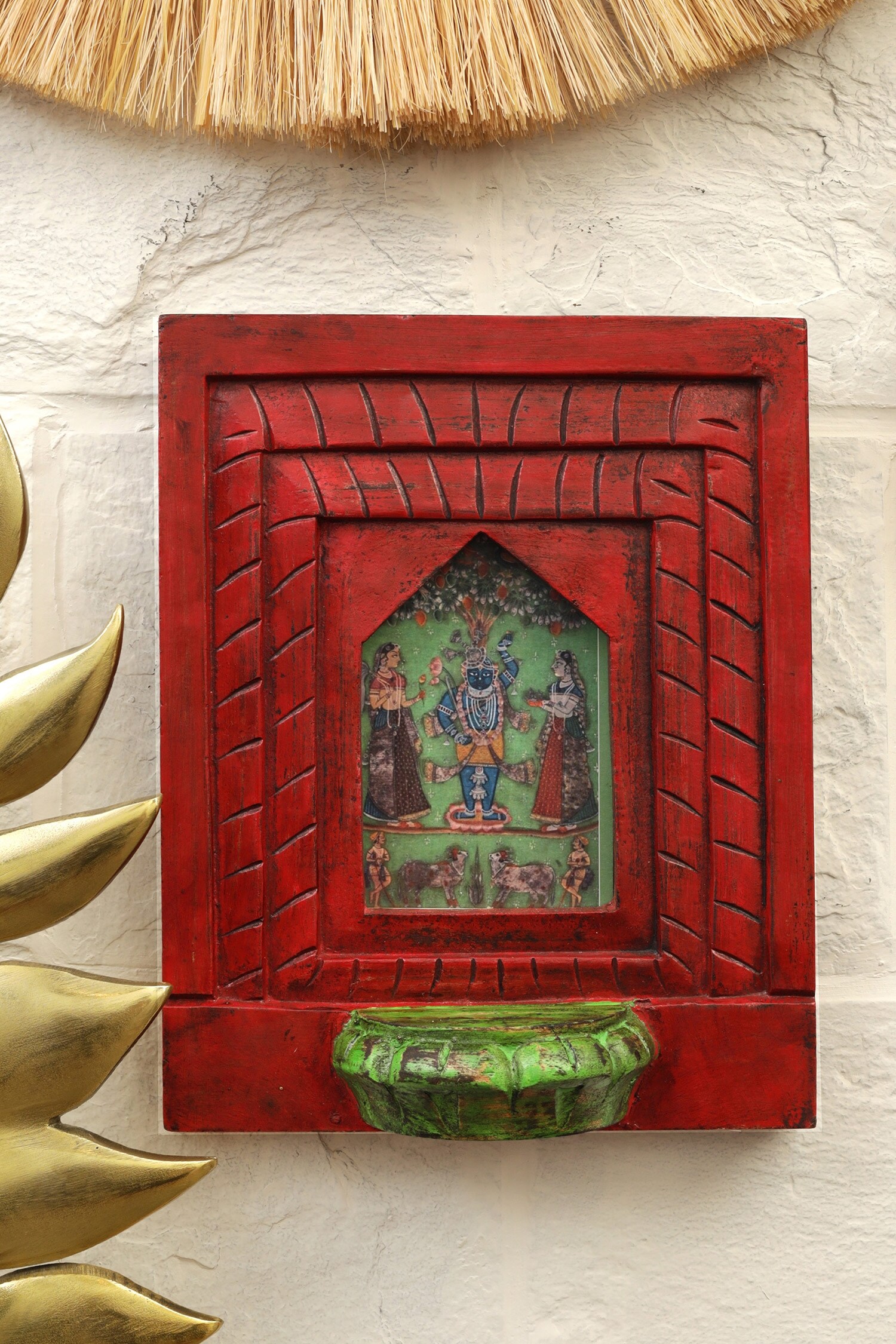 Buy Amoli Concepts Antique Wooden Wall Decor Online Aza Fashions