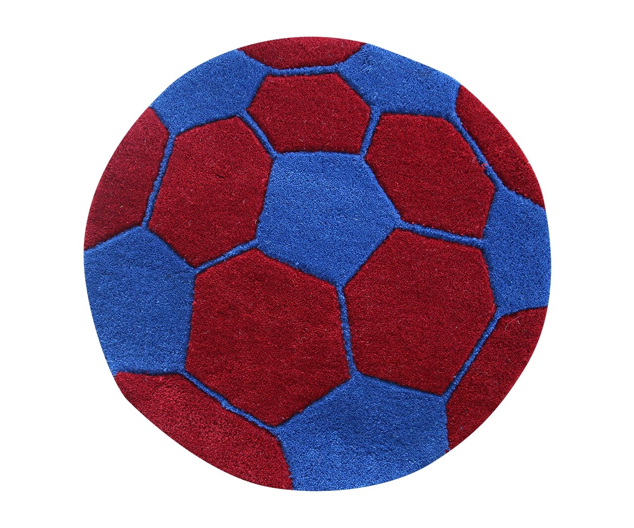 Buy Littlelooms Handcrafted Football Rug Online Aza Fashions