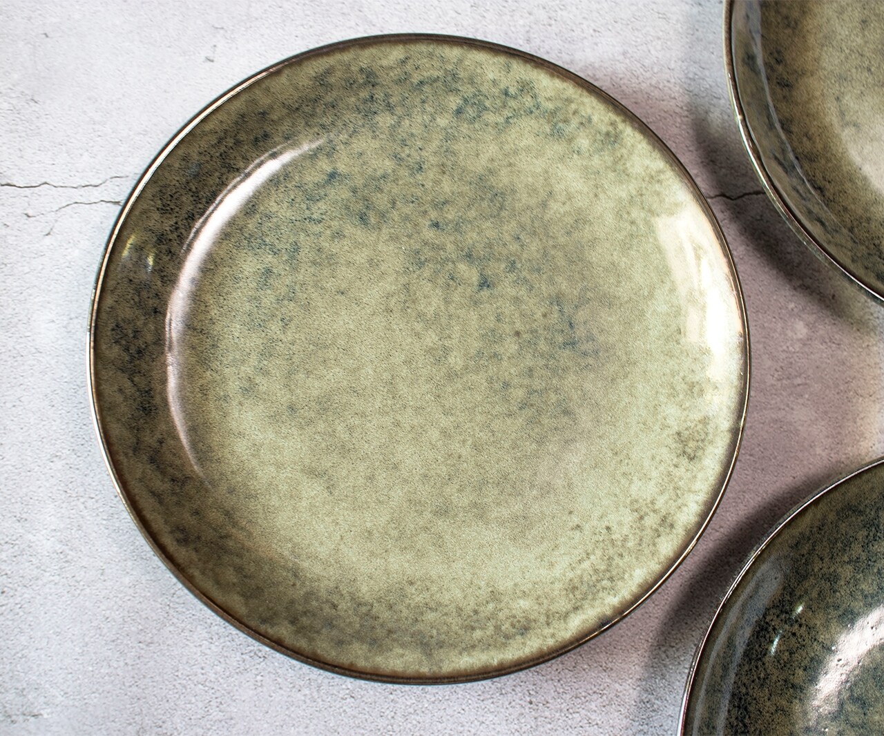 The Table Fable Set Of 2 Handcrafted Dinner Plates