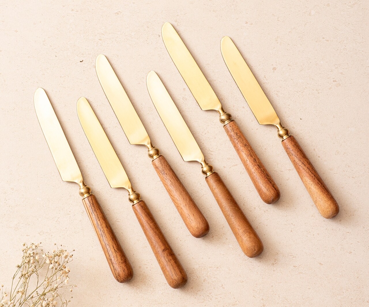 The Decor Remedy All Purpose Knives Set (Set of 6)
