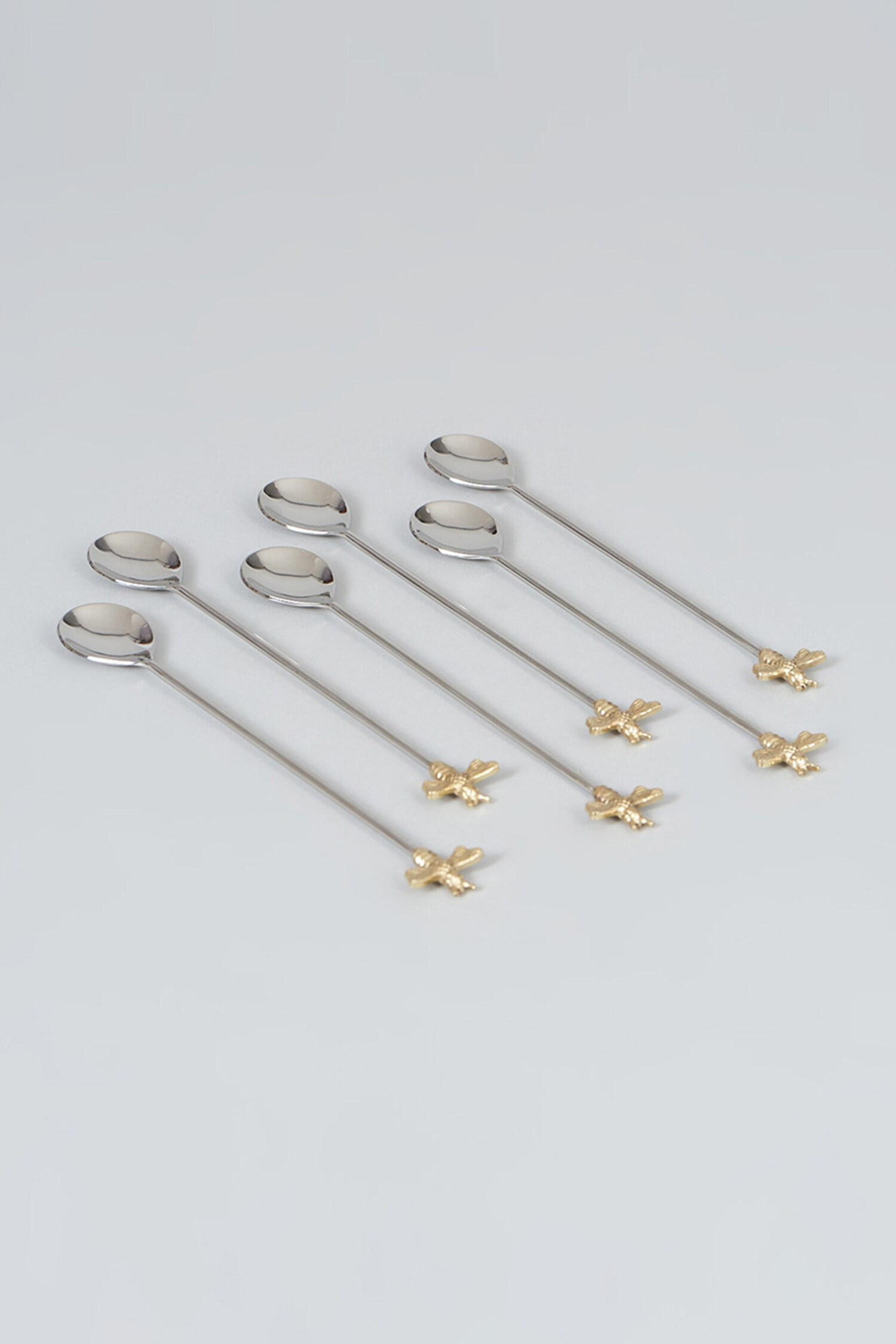 Assemblage Buzzy Bee Cocktail Stirrer Spoons - Set Of 6