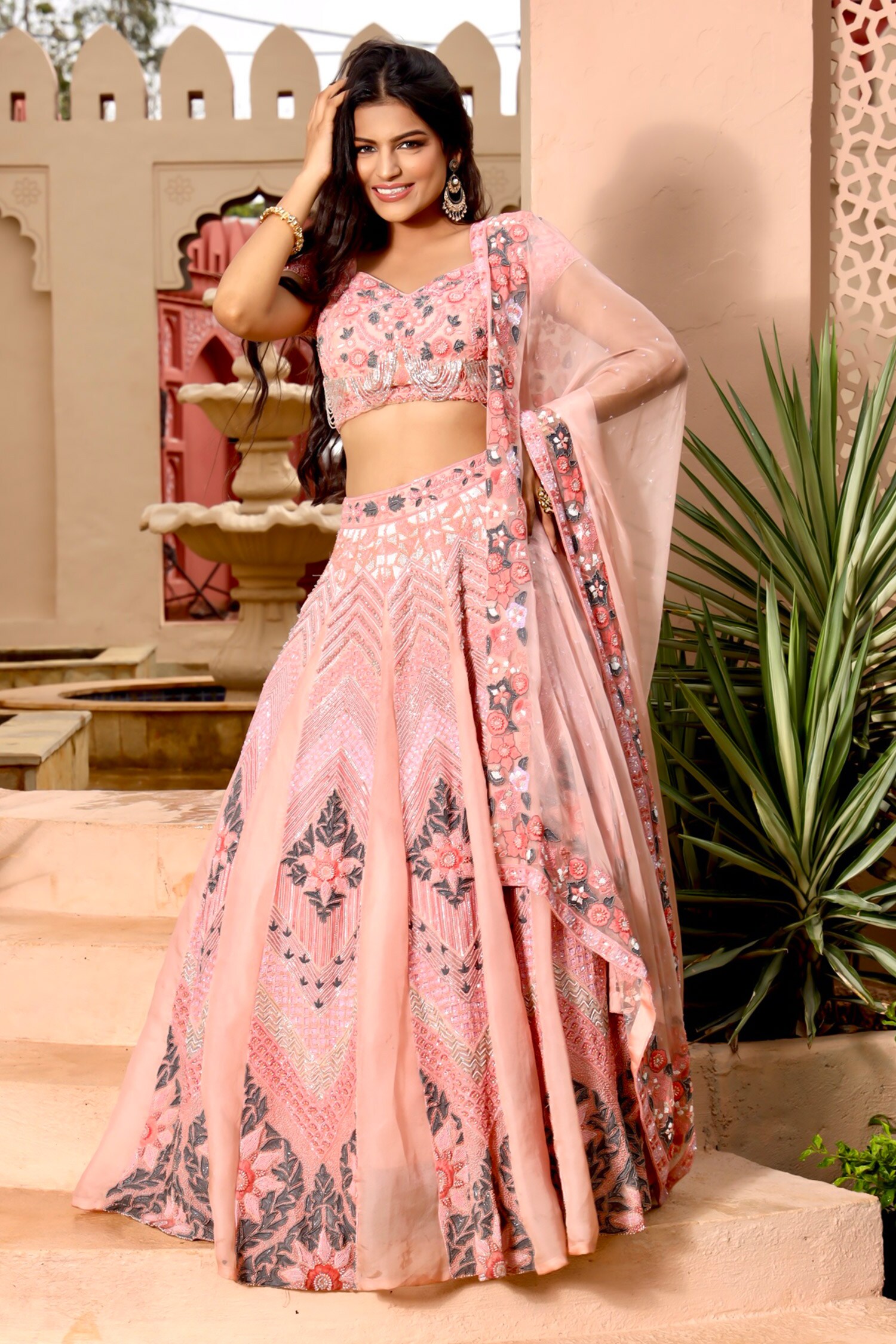 Buy Indian Designer Lehenga Online USA | Bridal Lehenga Choli Online –  Empress Clothing