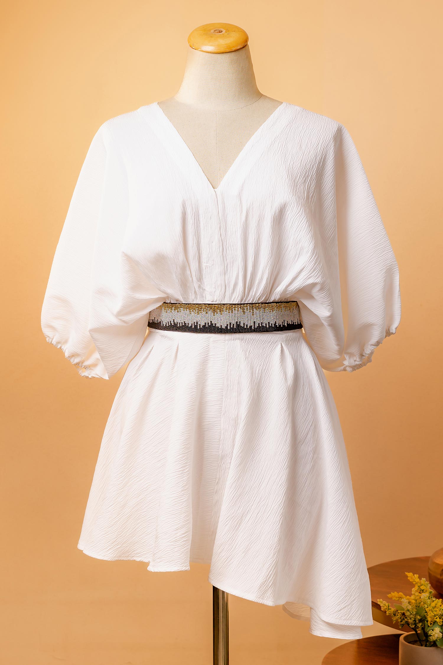 Mehraki Beads Embellished Triple Shaded Belt